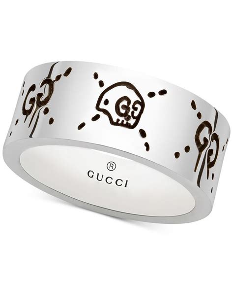 mens gucci ghost ring|gucci ghost ring used.